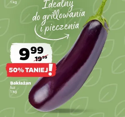 Bakłażan luz promocja w Netto