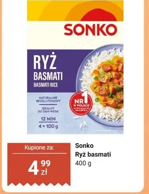 Ryż basmanti promocja w Dino