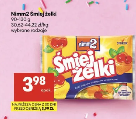 Żelki Nimm2 Śmiejżelki promocja w Delikatesy Centrum