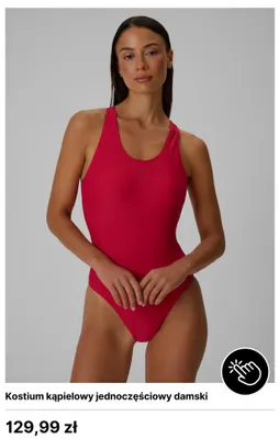 Kostium kąpielowy jednoczęściowy damski 4F promocja w 4F