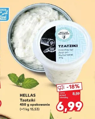 Tzatziki Hellas promocja w Kaufland