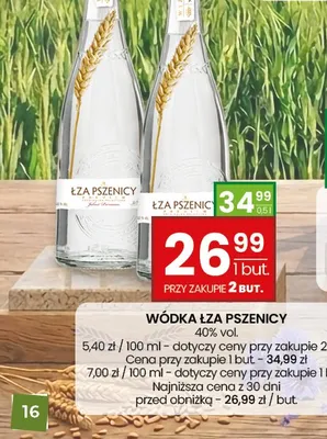 Wódka Łza Pszenicy promocja w Twój Market