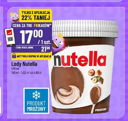 Lody Nutella promocja w POLOmarket