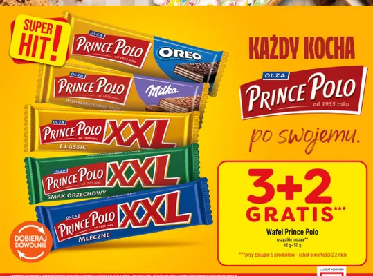 Wafel Prince Polo promocja w POLOmarket
