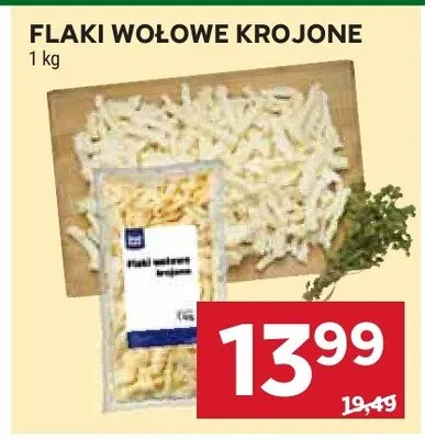 Flaki wołowe krojone promocja w Stokrotka
