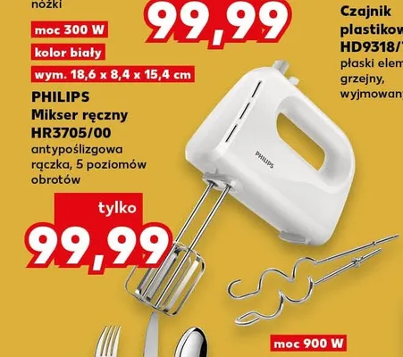 Mikser ręczny Philips HR3705/00 promocja w Kaufland