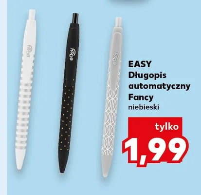 Długopis automatyczny Easy Fancy niebieski promocja w Kaufland