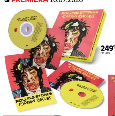 Płyta CD + BD The Rolling Stones Foreign Tongues promocja w Empik