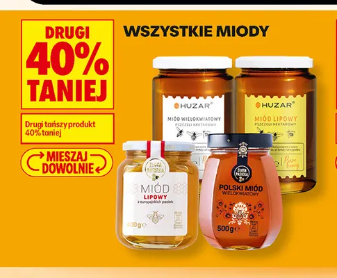 Miody promocja w Biedronka
