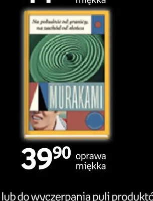 Książka Na południe od granicy na zachód od słońca Haruki Murakami promocja w Empik