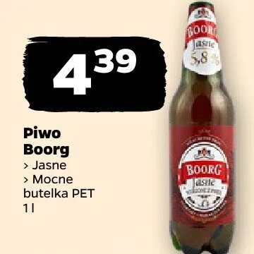 Piwo Jasne butelka PET promocja w Netto