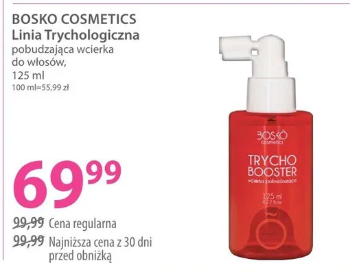 Linia Trychologiczna pobudzająca wcierka Booster promocja w Hebe