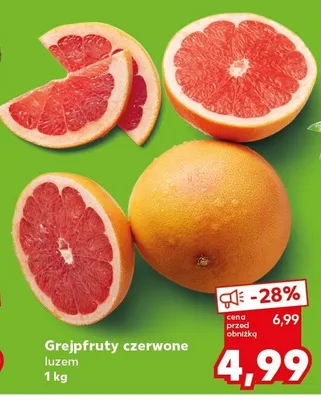 Grejpfruty czerwone luzem promocja w Kaufland