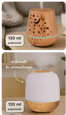 Dyfuzor RGB do olejków eterycznych 120ml promocja w Biedronka