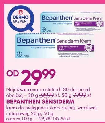 Krem do pielęgnacji skóry suchej, wrażliwej i skłonnej do alergii promocja w Super-Pharm