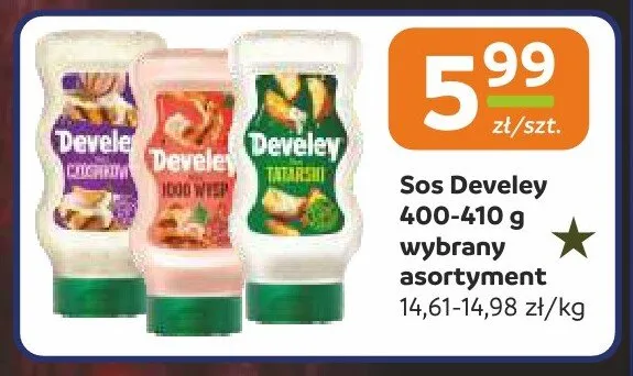 Sos Develey promocja w Społem Częstochowa