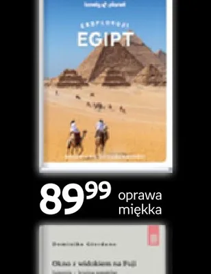 Przewodnik Egipt Lonely Planet promocja w Empik
