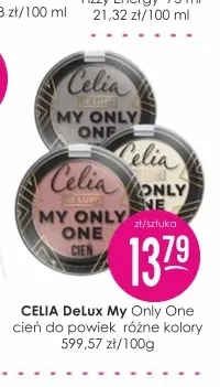 Cień do powiek Celia DeLux My Only One promocja w Drogerie Jasmin