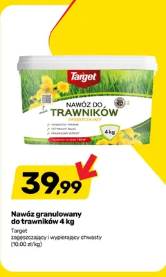 Nawóz granulowany do trawników zagęszczający i wypierający chwasty promocja w Bricomarche