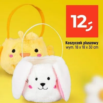 Koszyczek pluszowy promocja w Dealz