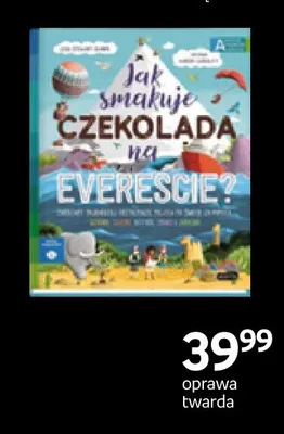 Książka Jak smakuje czekolada na Evereście? oprawa twarda promocja w Empik