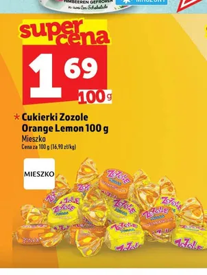 Cukierki Zozole Orange promocja w TOPAZ