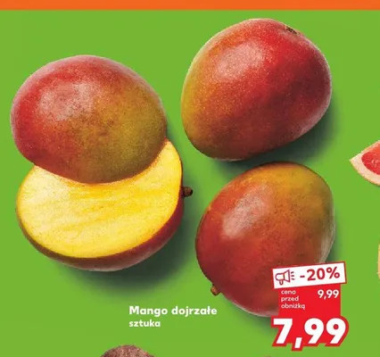 Mango dojrzałe promocja w Kaufland