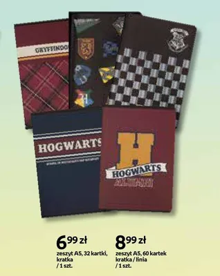 Zeszyt A5 60 kartek linia Harry Potter promocja w Empik