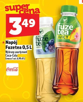 Napój Fuzetea 0.5l promocja w TOPAZ