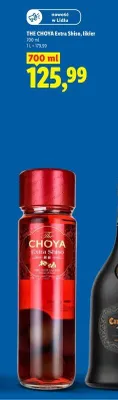 Likier THE CHOYA Extra Shiso promocja w Lidl