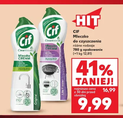 Mleczko do czyszczenia Original Cif promocja w Kaufland