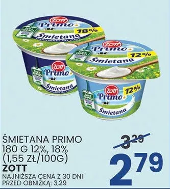 Śmietana 12% promocja w Wafelek
