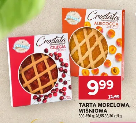 Tarta morelowa, wiśniowa promocja w Stokrotka