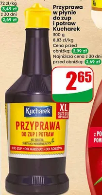 Przyprawa w płynie do zup i potraw promocja w Dino