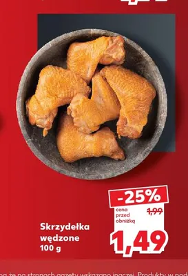Skrzydełka wędzone promocja w Kaufland