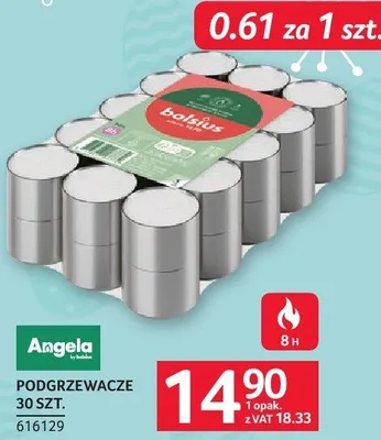 Podgrzewacze zapachowe 30 szt. Bolsius wszystkie rodzaje promocja w Selgros