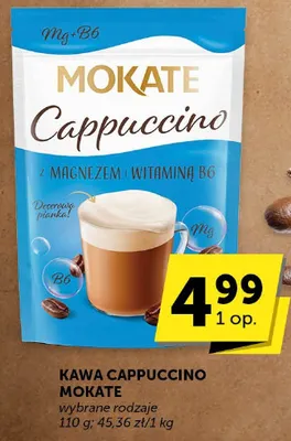 Kawa Cappuccino Mokate promocja w Groszek