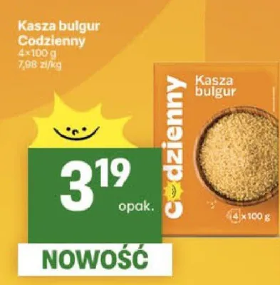 Kasza bulgur promocja w Delikatesy Centrum