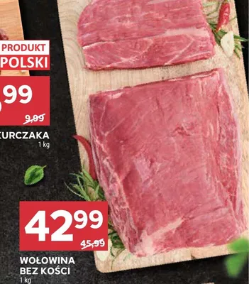 Wołowina bez kości promocja w Stokrotka
