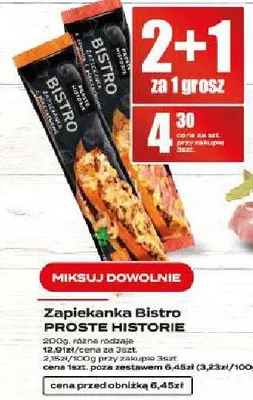 Zapiekanka Bistro Provensal promocja w Supeco
