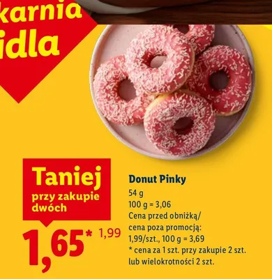 Donut Pinky promocja w Lidl
