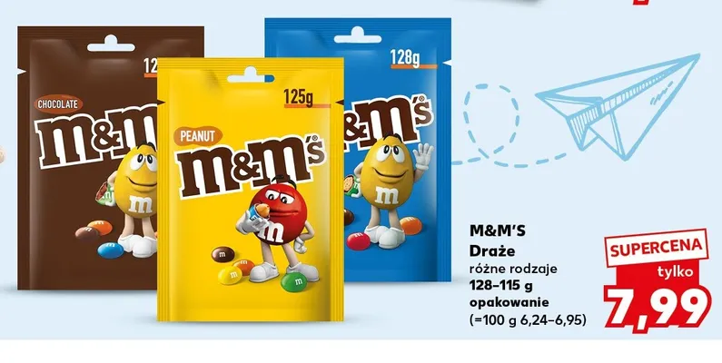 Draże M & M's Crispy promocja w Kaufland