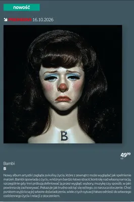 Płyta CD Bambi B promocja w Empik