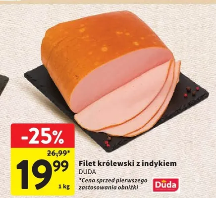 Filet królewski z indykiem promocja w Intermarche