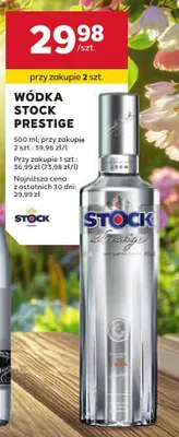 Wódka Stock Prestige promocja w Stokrotka