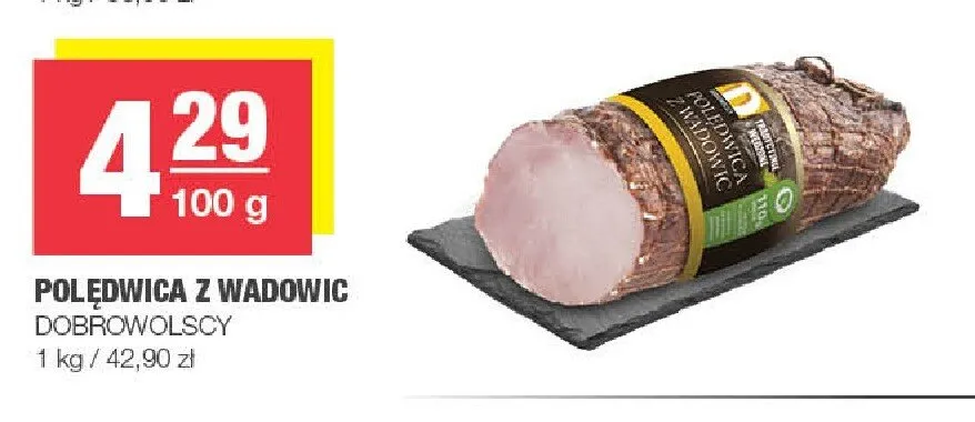 Polędwica z Wadowic promocja w SPAR