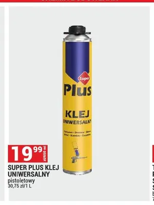 Klej uniwersalny pistoletowy Super Plus promocja w Merkury Market