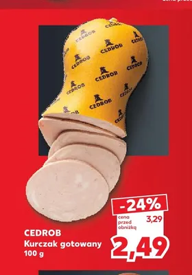 Kurczak gotowany Cedrob promocja w Kaufland
