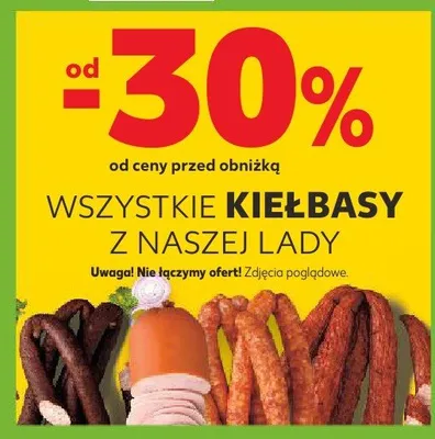 Kiełbasy wszystkie rodzaje promocja w Kaufland
