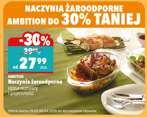 Naczynie żaroodporne 7 l Galicja promocja w Biedronka Home
